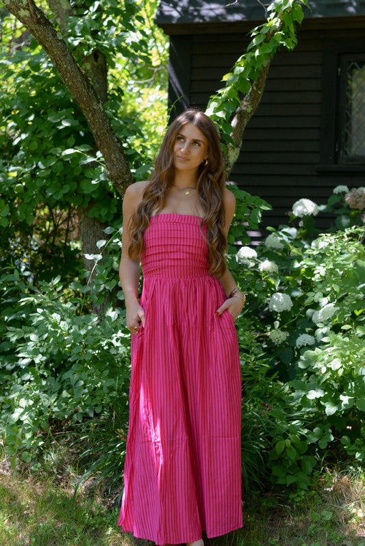 EMMA STRIPE MAXI