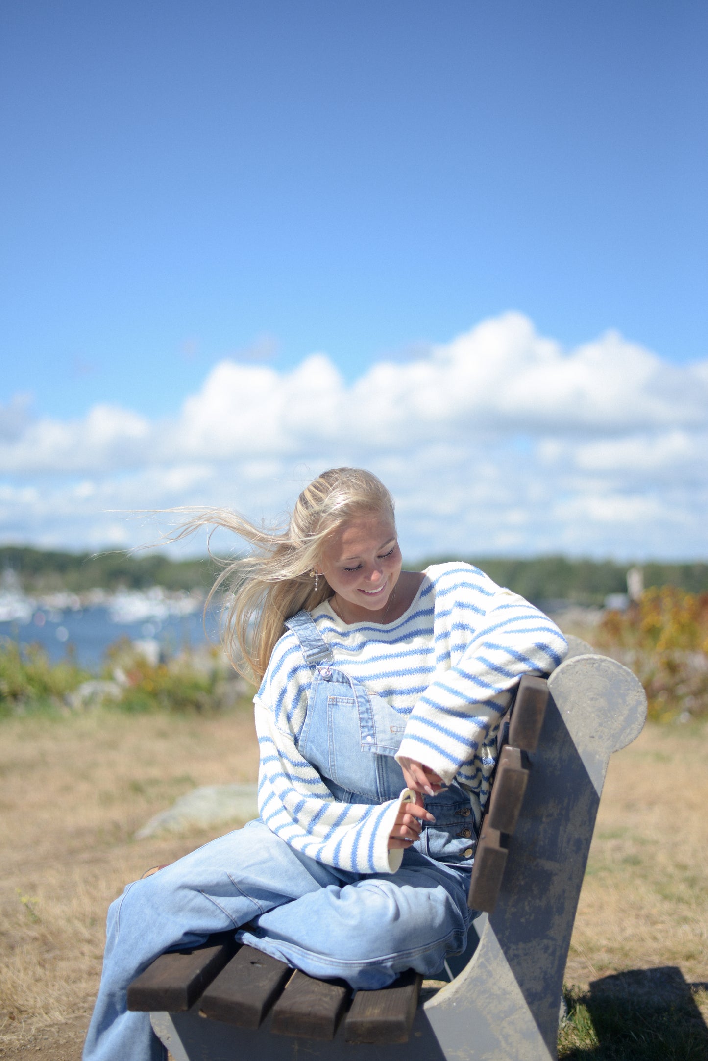 NEWPORT STRIPED SWEATER