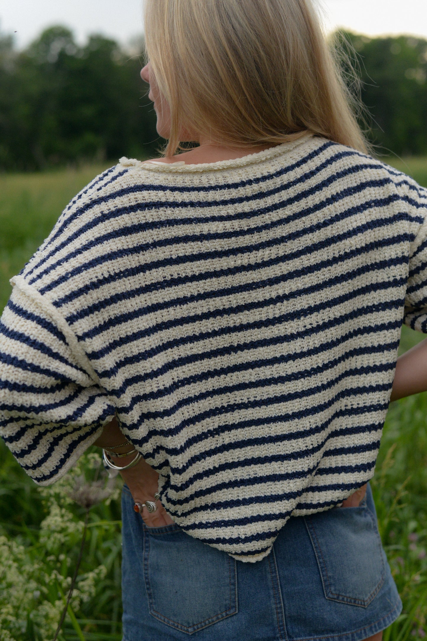 Reagan Striped Sweater