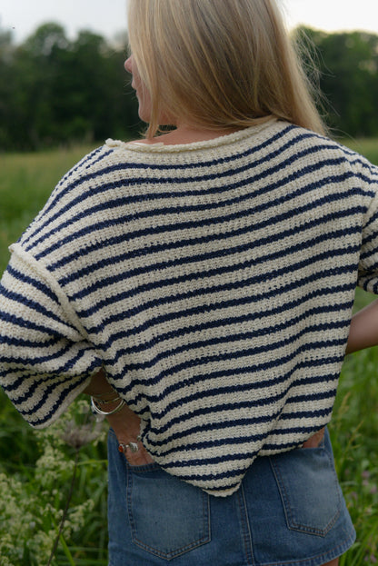 Reagan Striped Sweater
