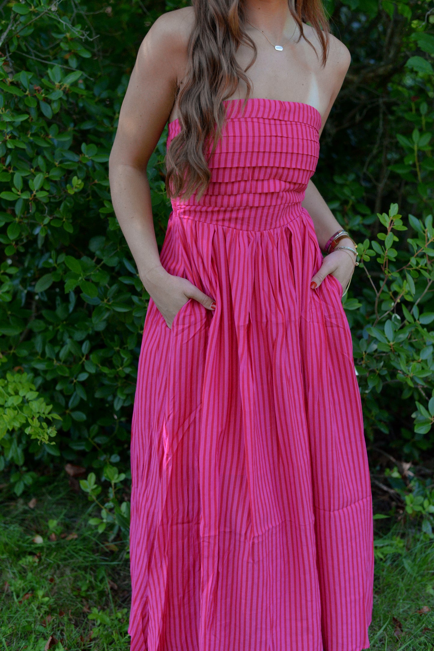 EMMA STRIPE MAXI