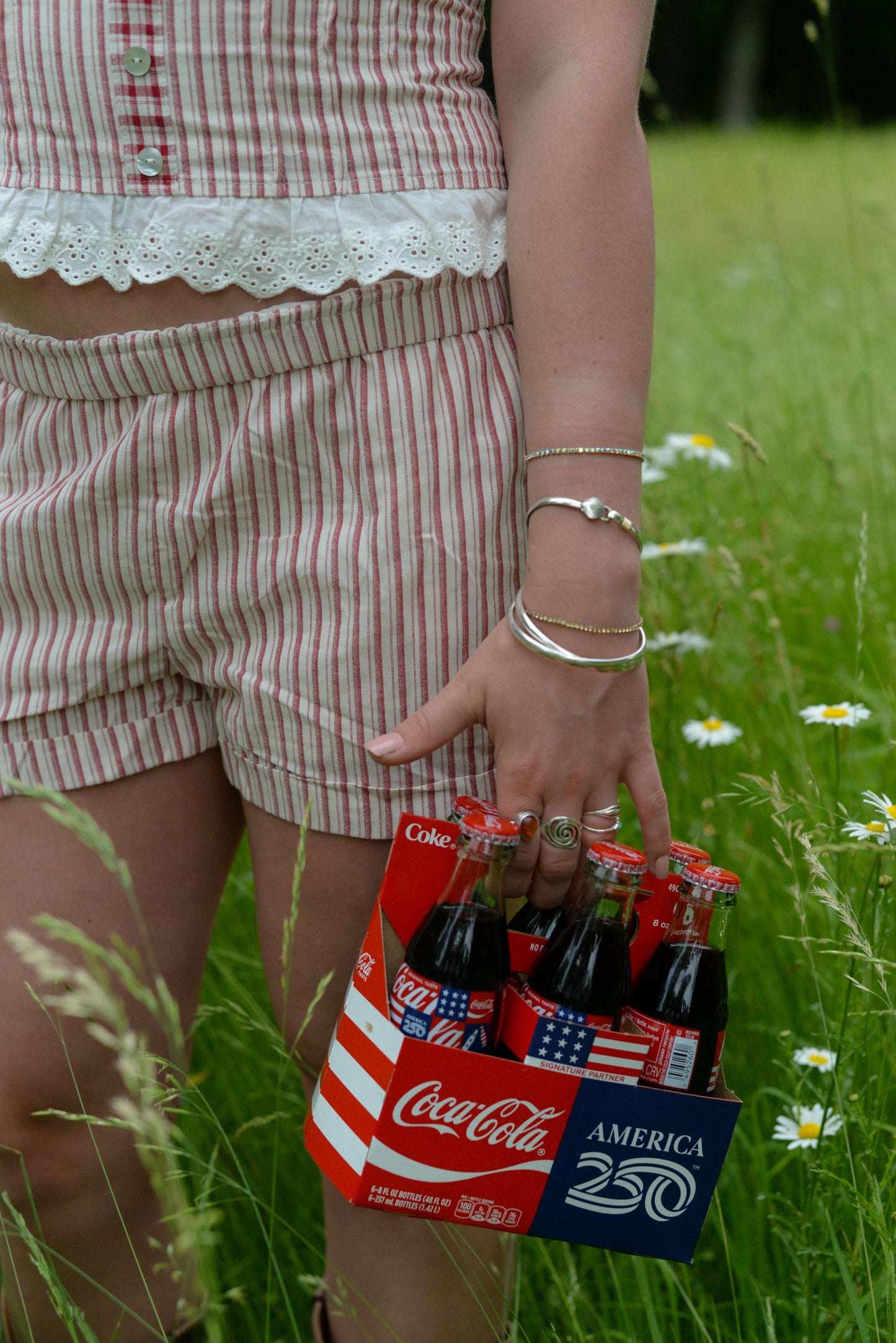 Betsy Stripe Set Shorts