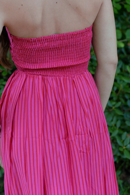 EMMA STRIPE MAXI