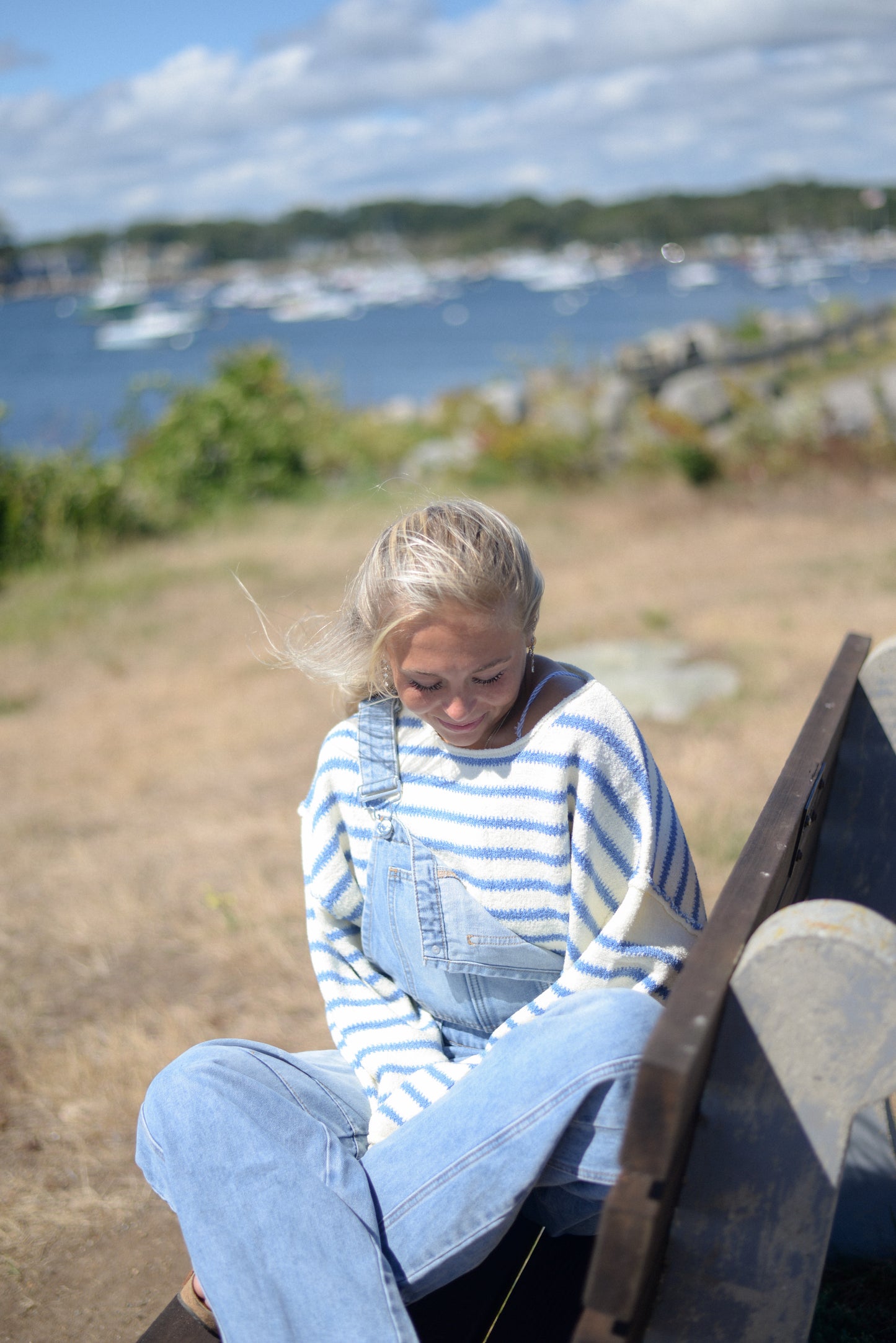NEWPORT STRIPED SWEATER