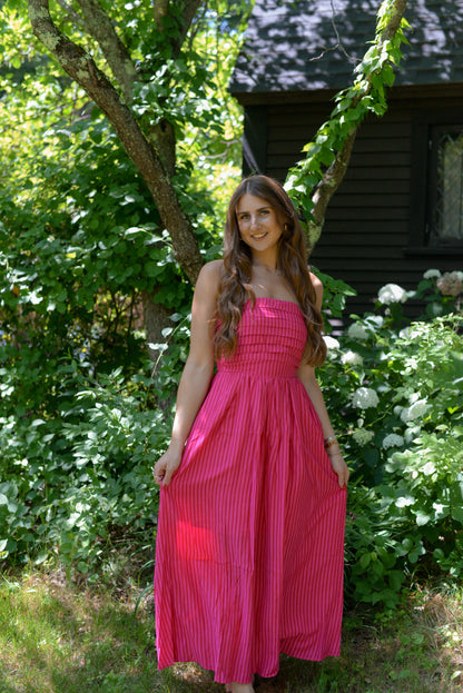 EMMA STRIPE MAXI