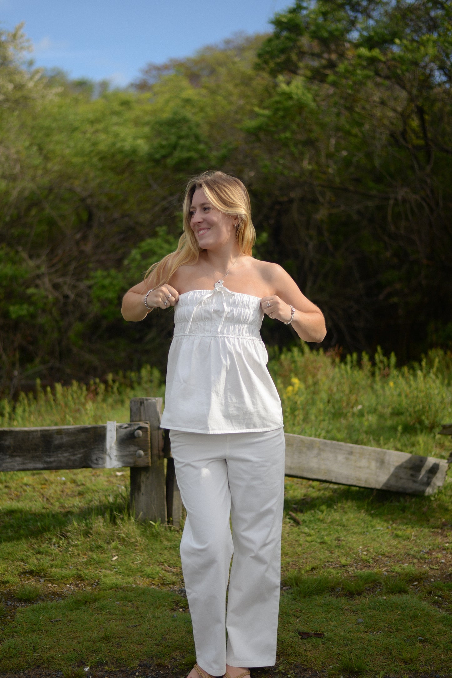 JULIA LINEN SET TOP