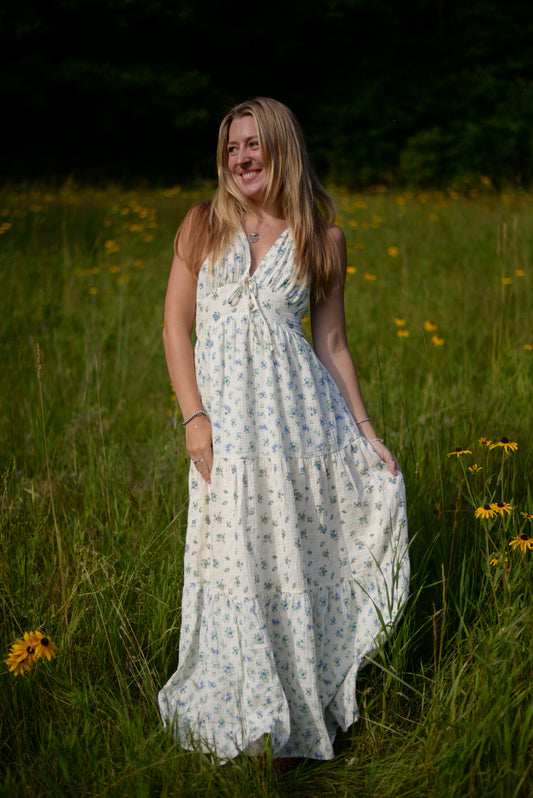 DARLENE FLORAL MAXI DRESS