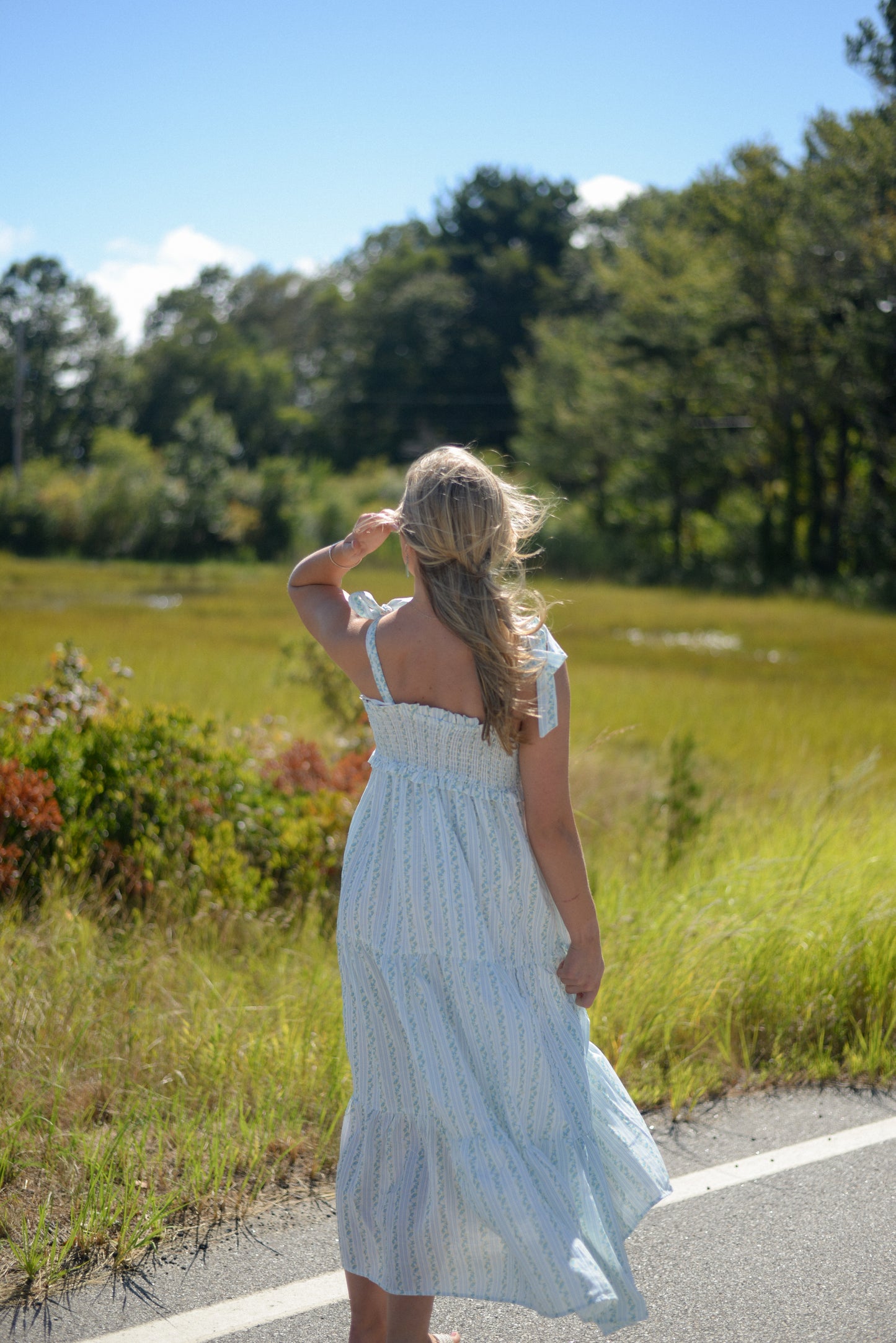CHARLESTON FLORAL MAXI DRESS