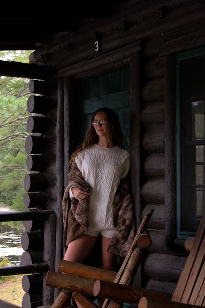 Sunday Knit Set Sweater - Ivory