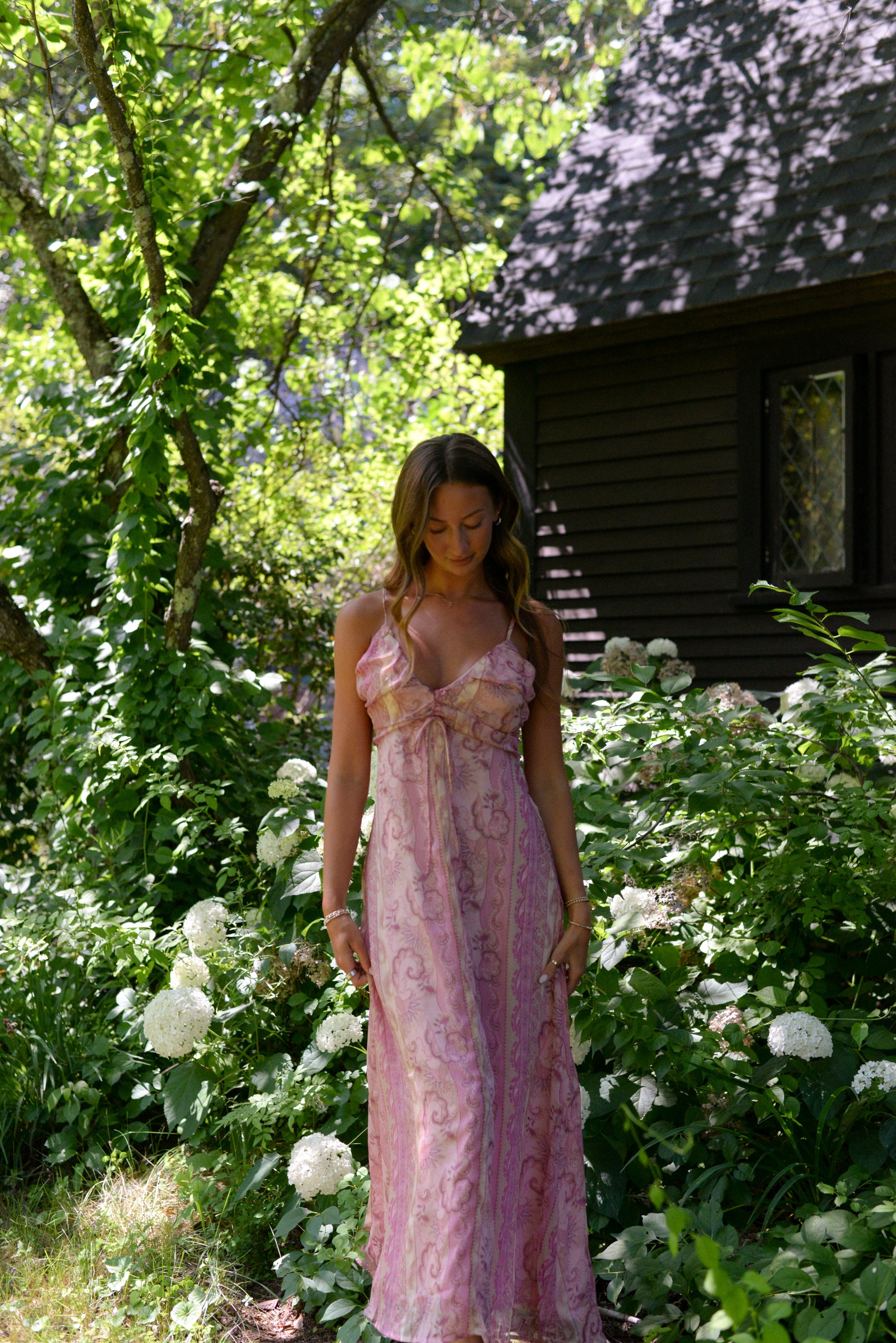 PAISLEY MAXI DRESS S