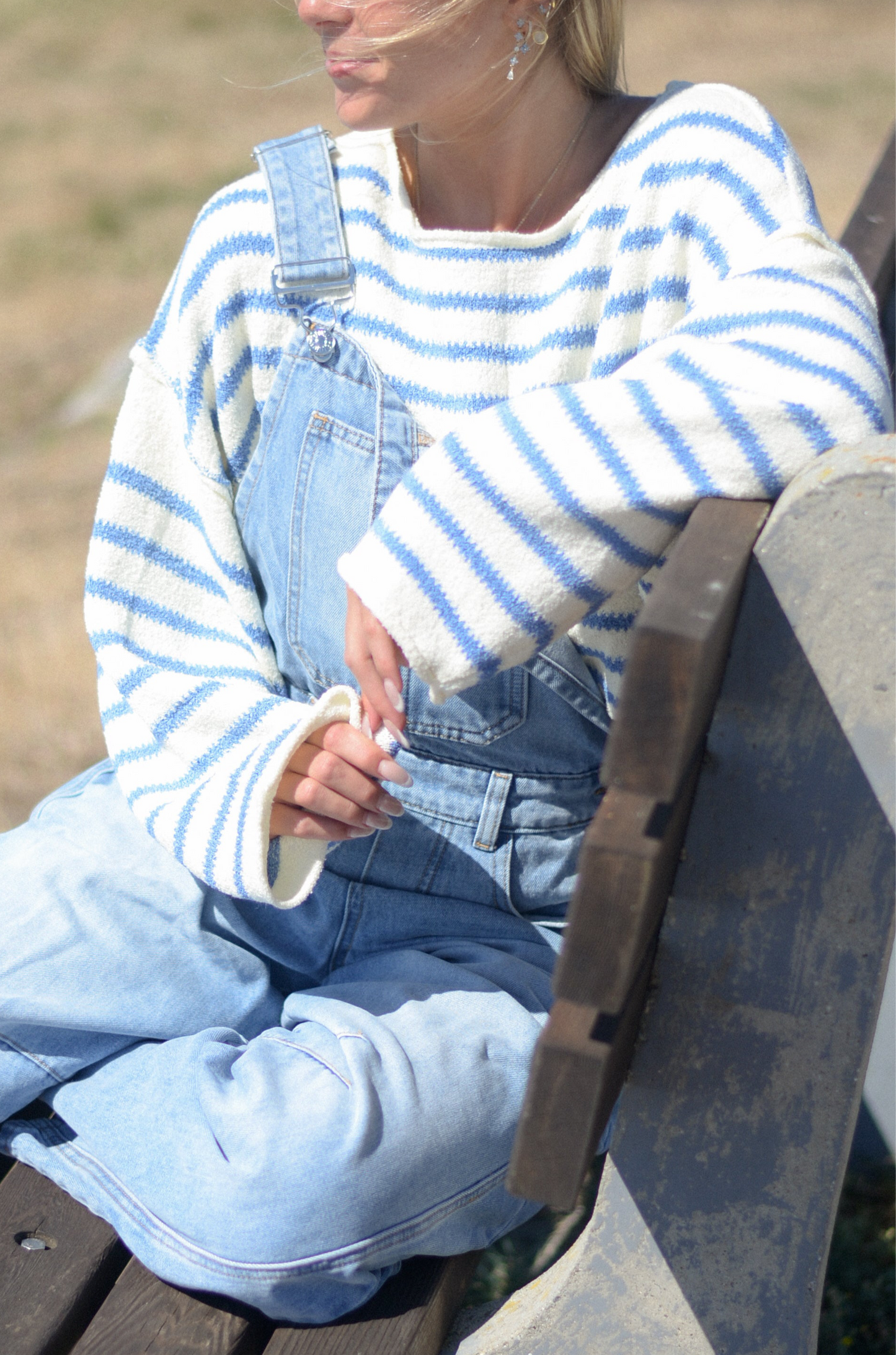 NEWPORT STRIPED SWEATER