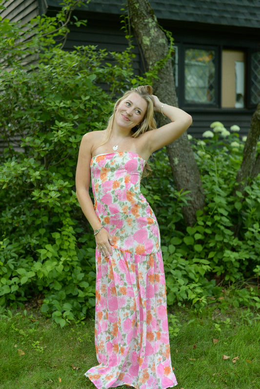 DAPHNE FLORAL MAXI DRESS