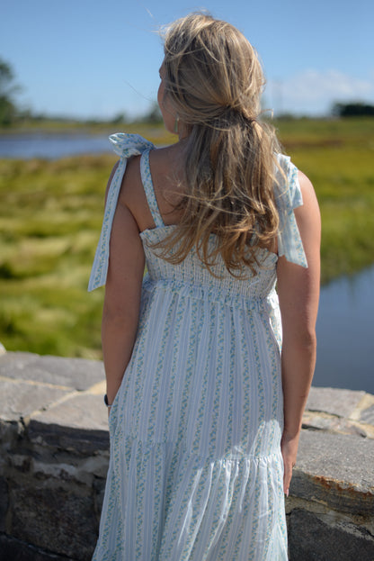 CHARLESTON FLORAL MAXI DRESS