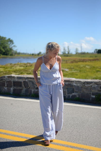 SEABROOK STRIPED SET PANTS
