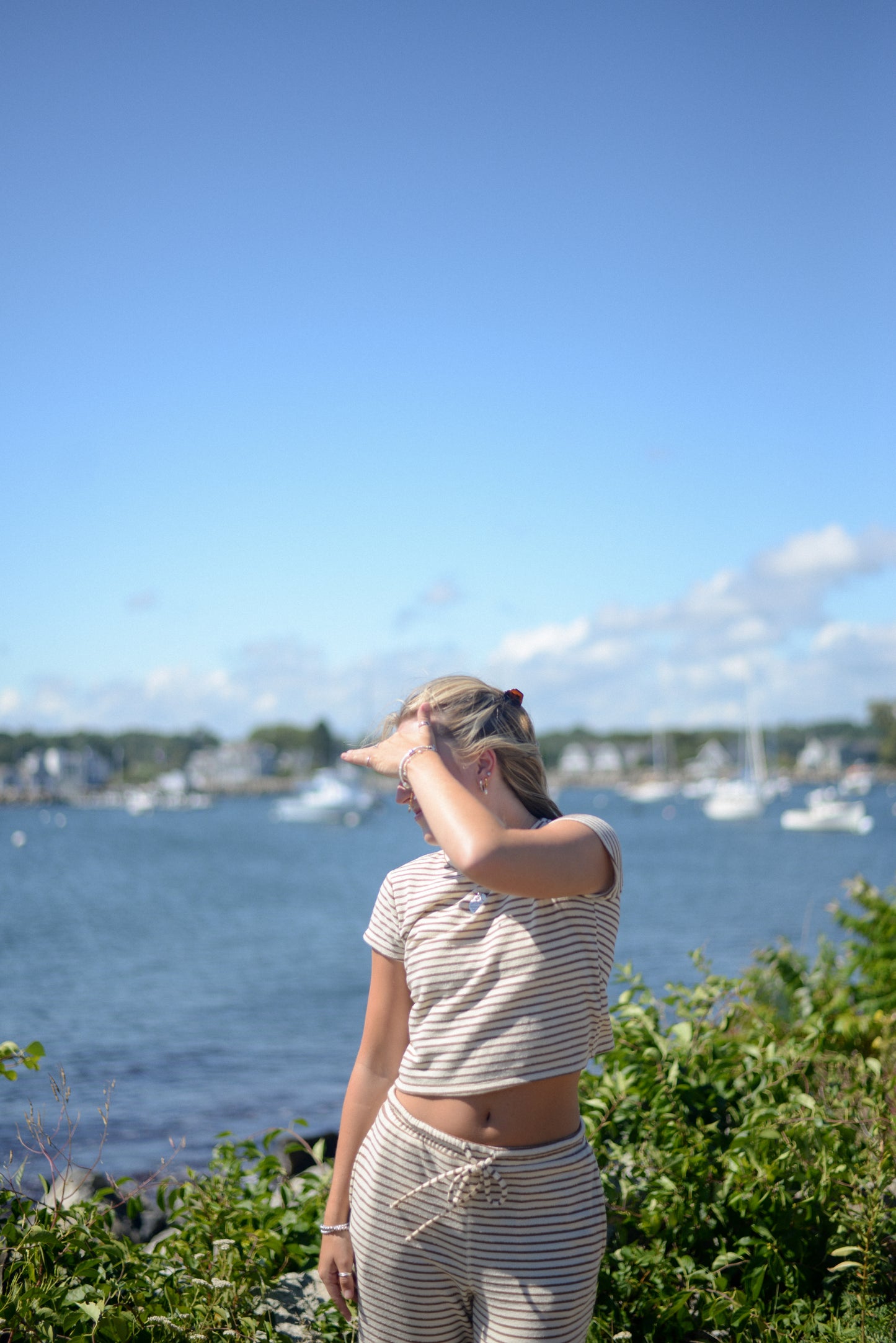 KENNEBUNK STRIPED SET PANTS