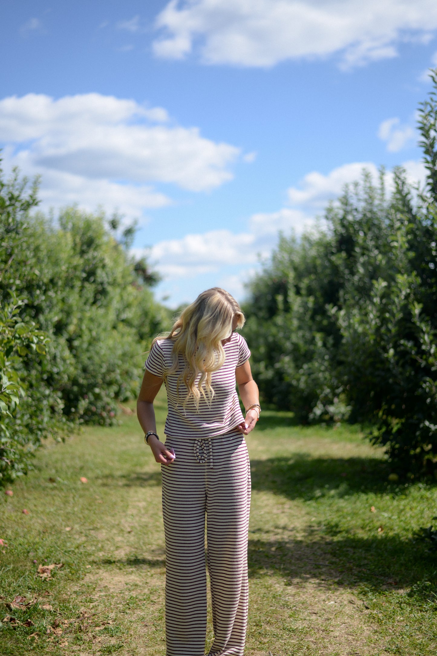 KENNEBUNK STRIPED SET PANTS