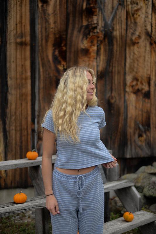 KENNEBUNK STRIPED SET PANTS