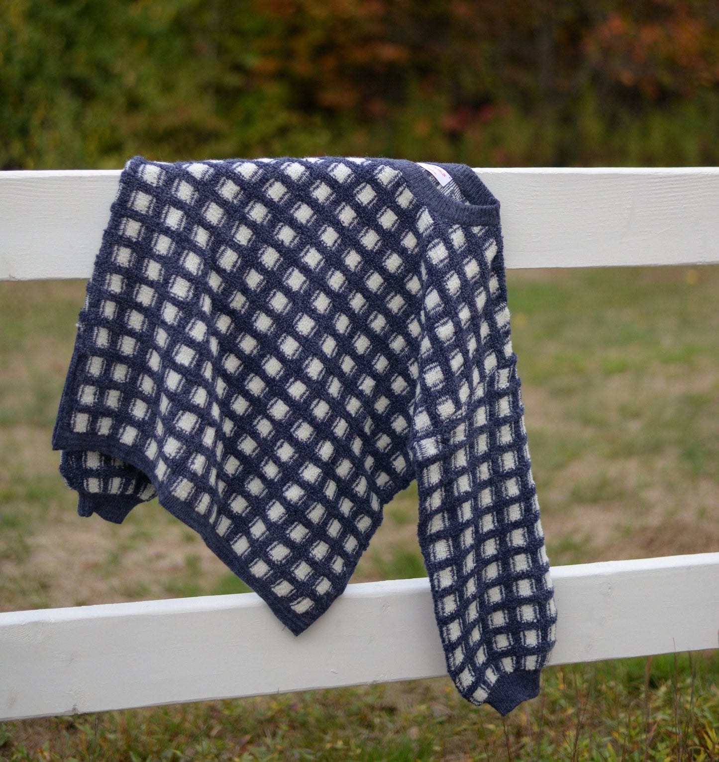 KENZIE CHECKERED SWEATER