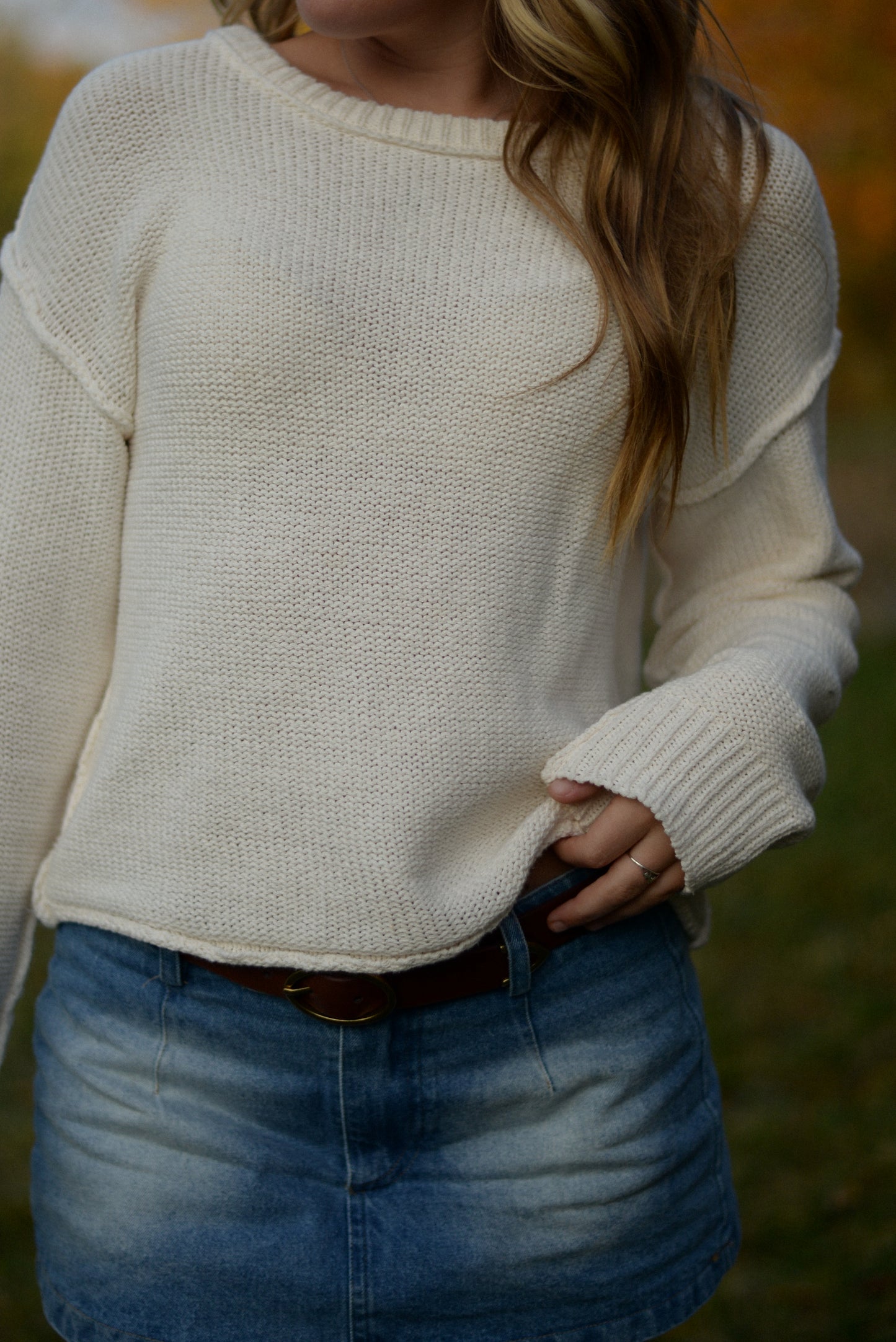 EMILY CREW SWEATER