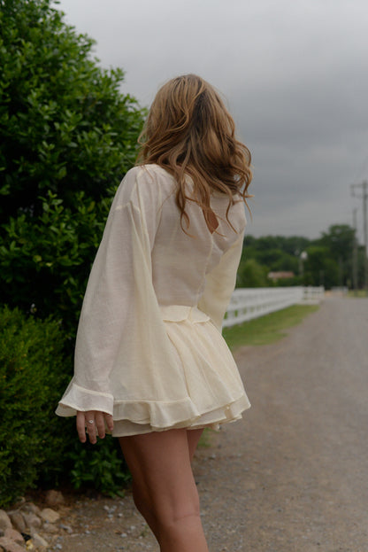 SHEA RUFFLE SET SKORT