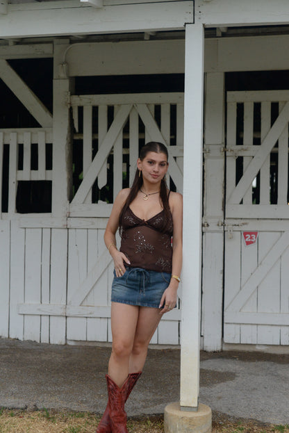MIRANDA BEADED CAMI