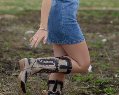 MADI DENIM MINI DRESS