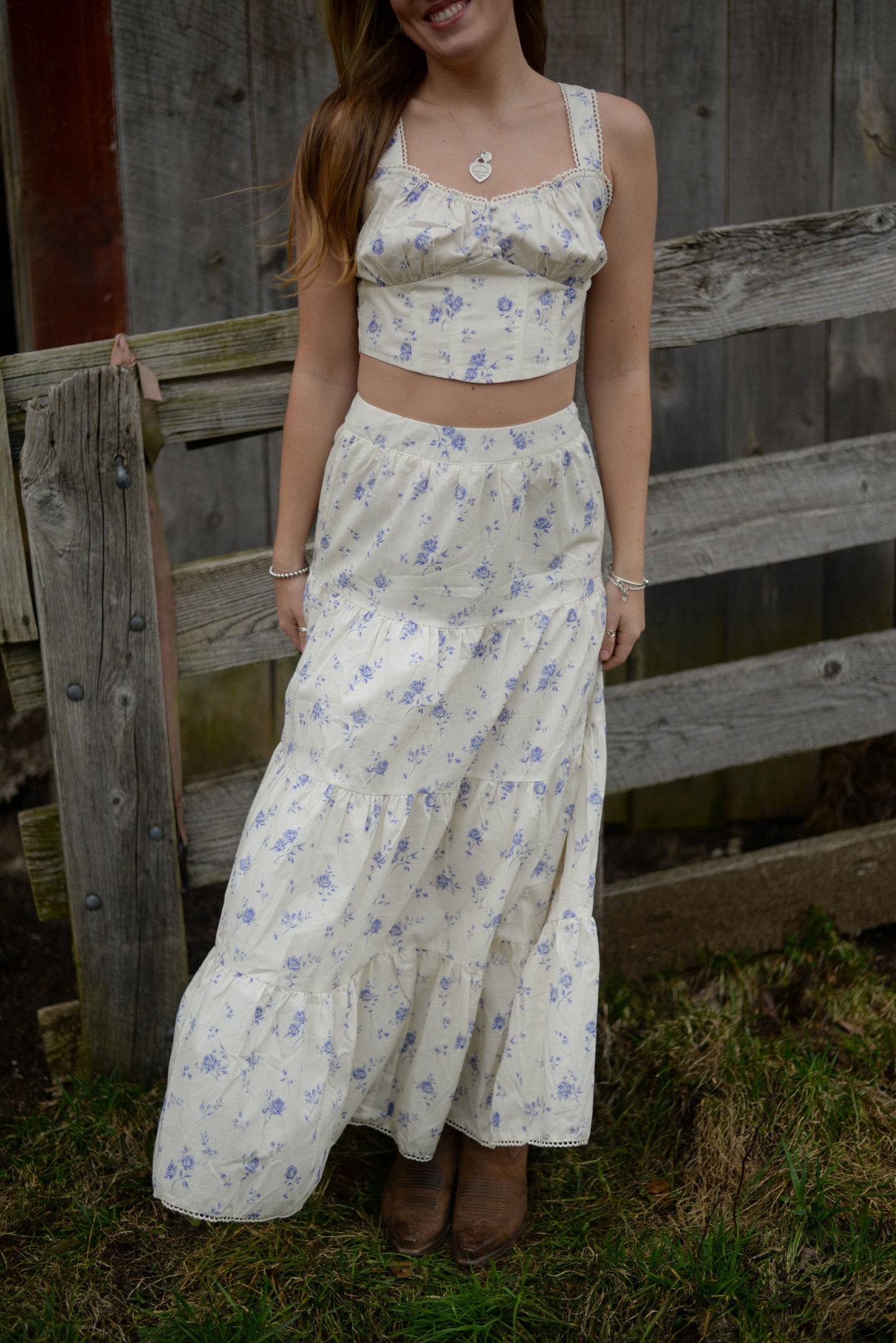 COTTAGE CORE SET SKIRT