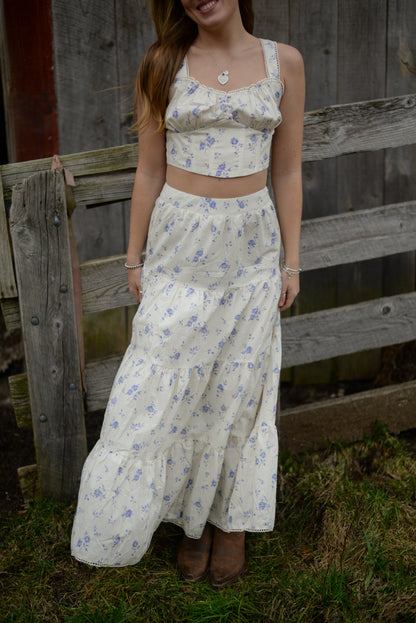 COTTAGE CORE SET SKIRT