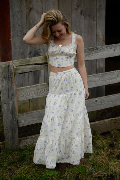 COTTAGE CORE SET SKIRT
