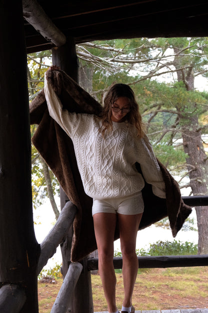 Sunday Knit Set Sweater - Ivory
