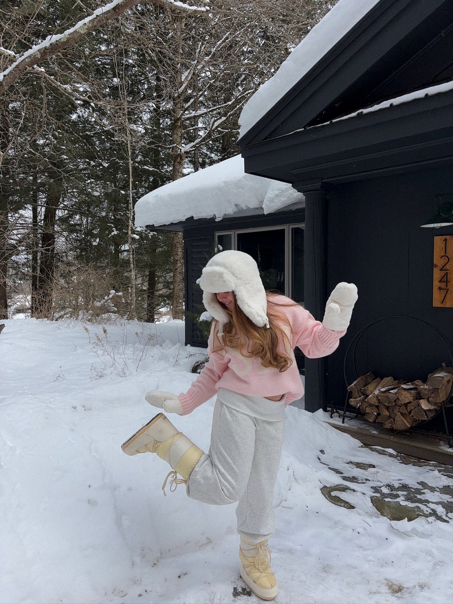 OLIVIA FOLD OVER SWEATPANTS