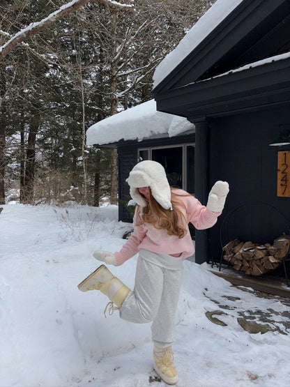 OLIVIA FOLD OVER SWEATPANTS