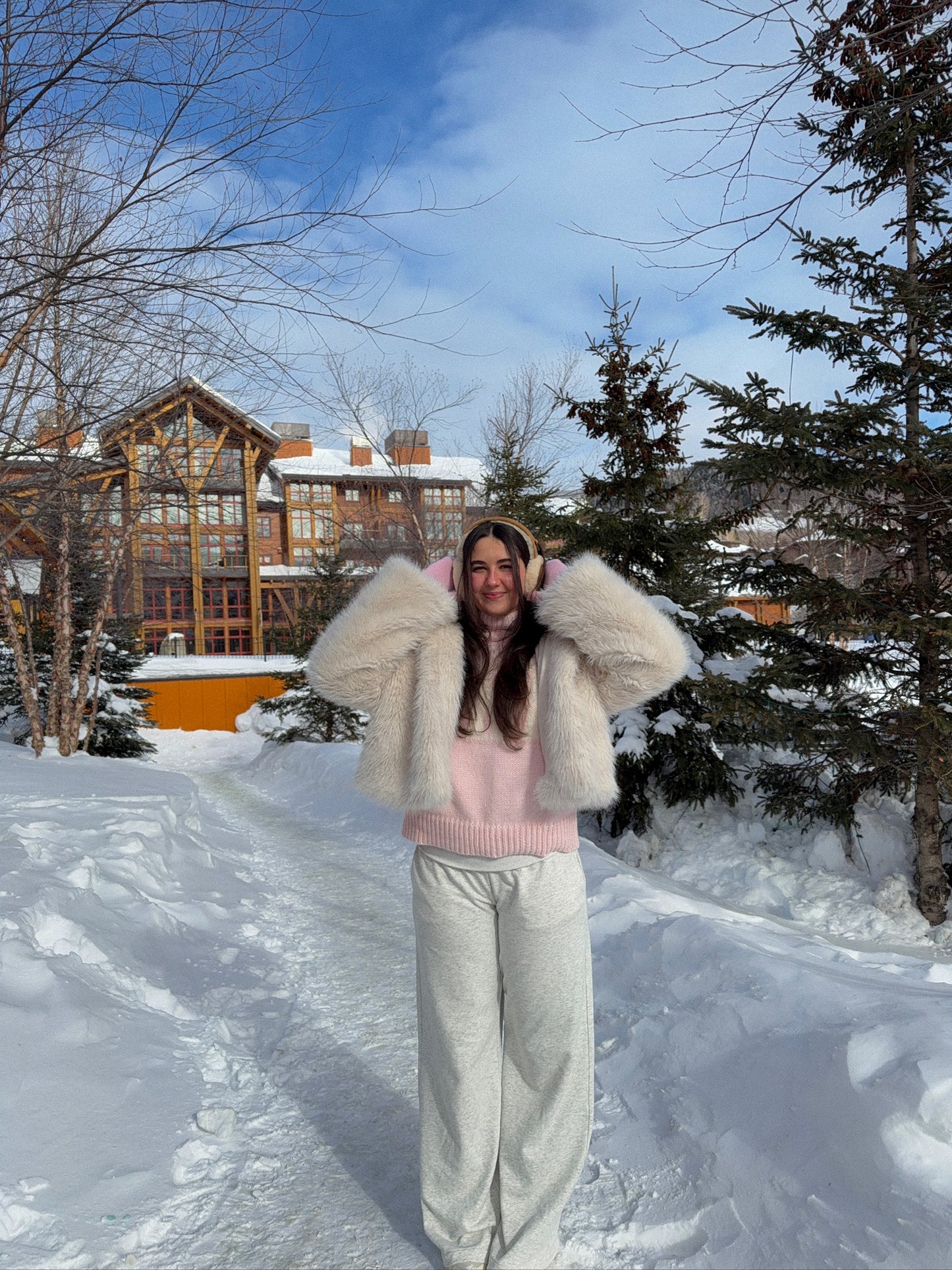 OLIVIA FOLD OVER SWEATPANTS
