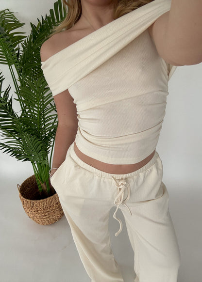 Lauryn Set Ruched Top