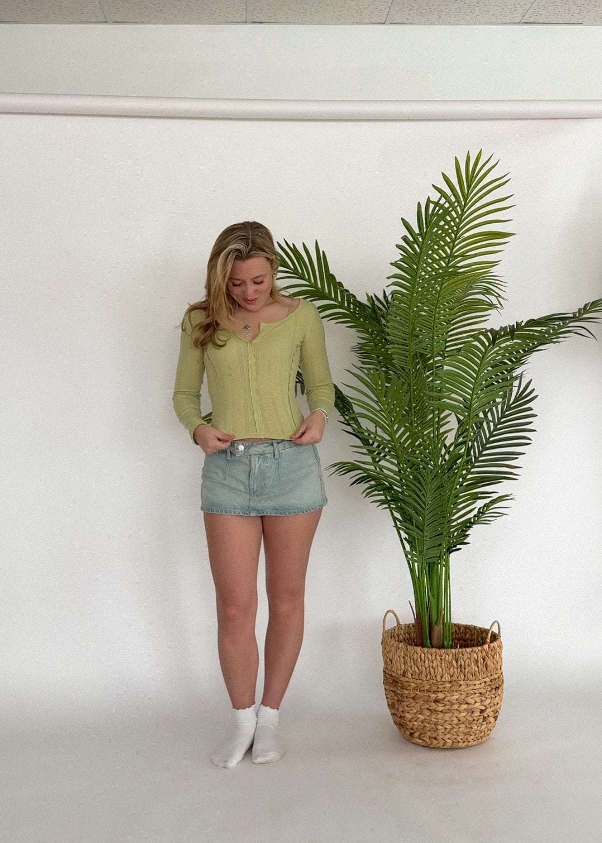 Lily Pointelle Top