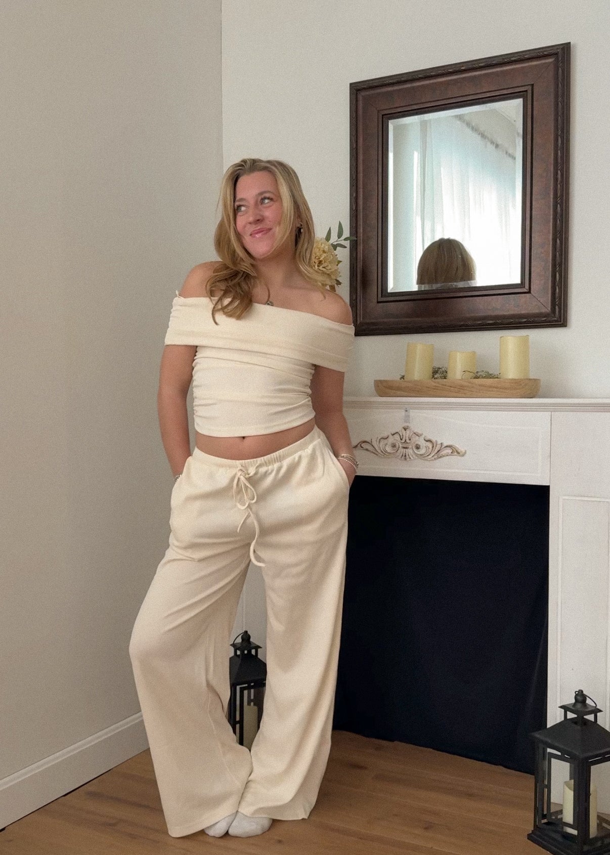 Lauryn Set Ruched Top