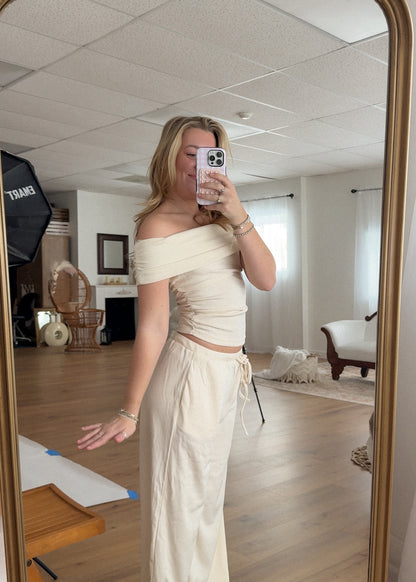 Lauryn Set Ruched Top