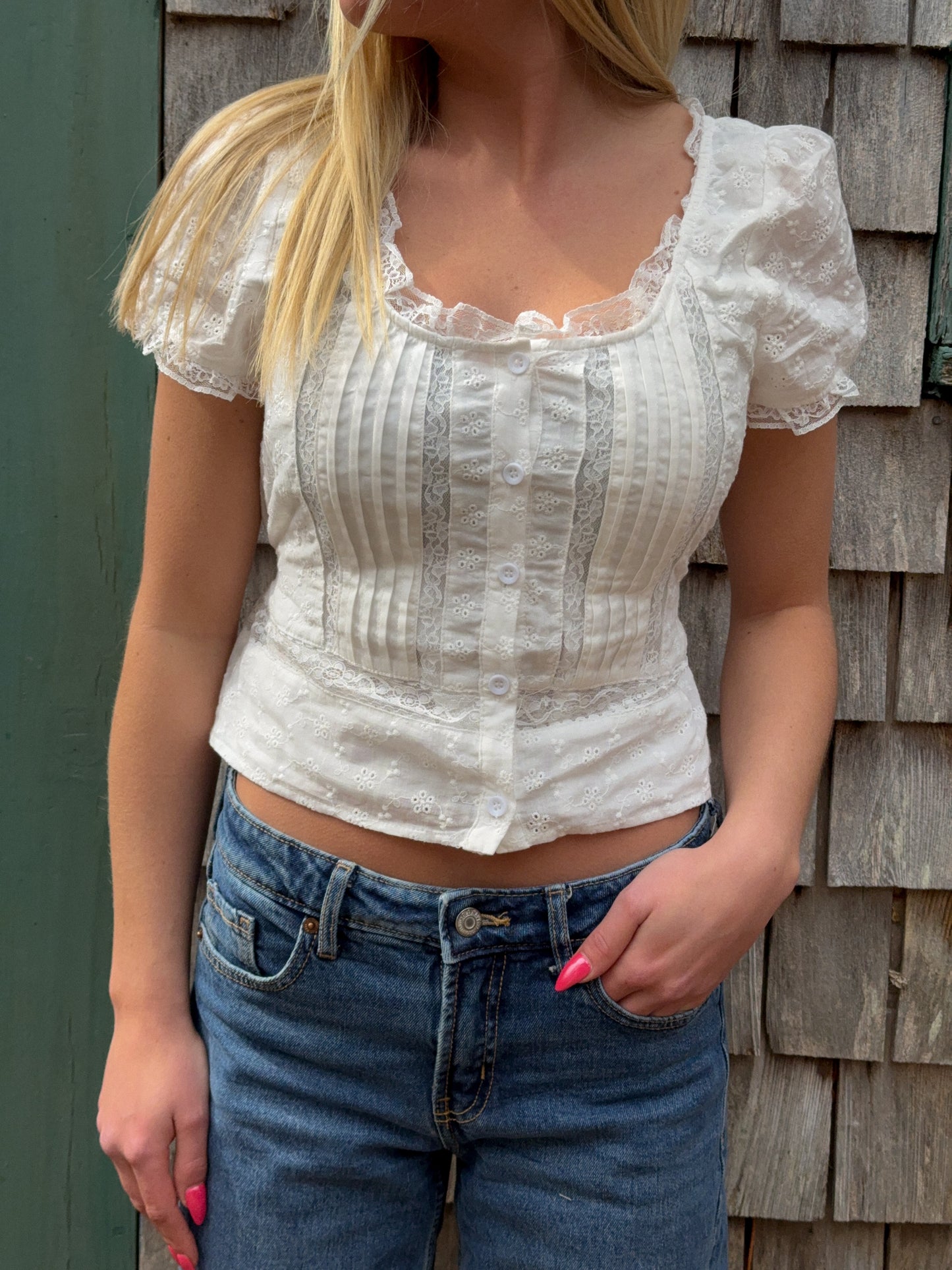 DAISY LACE BLOUSE