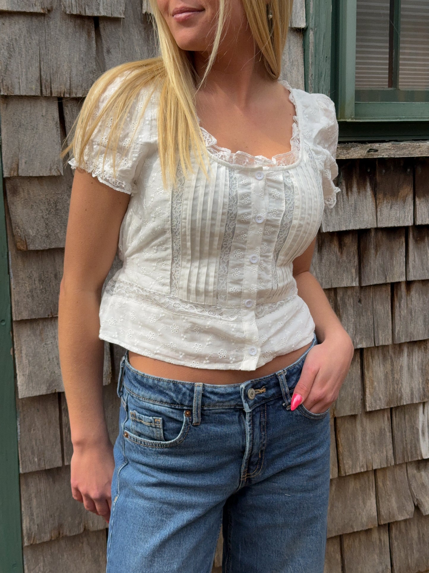 DAISY LACE BLOUSE