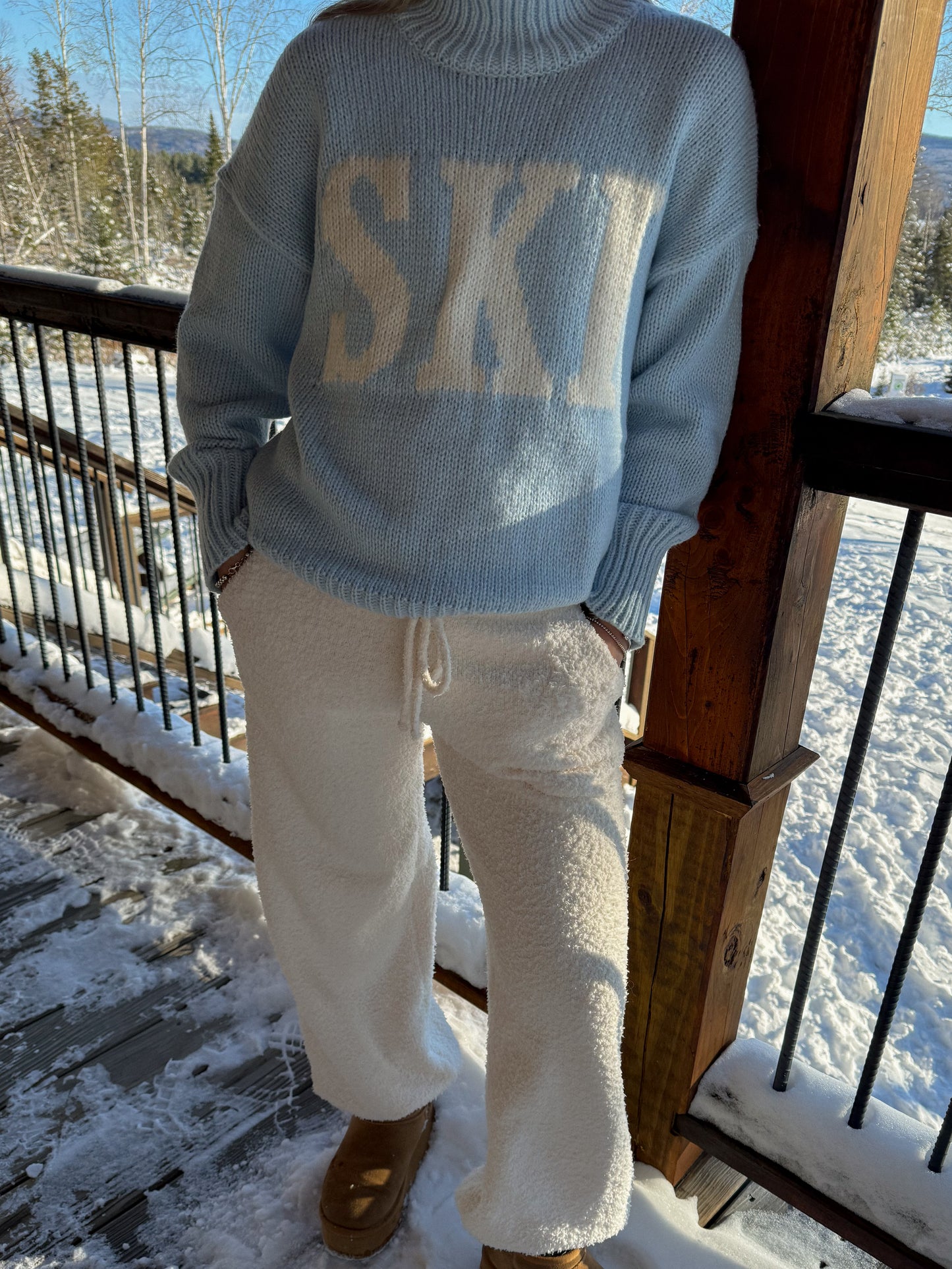 SKI CLUB KNIT PANTS
