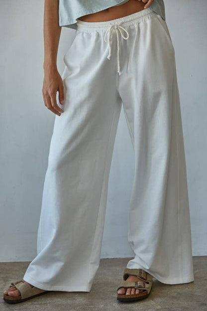 GRACE WIDE LEG SWEATPANTS